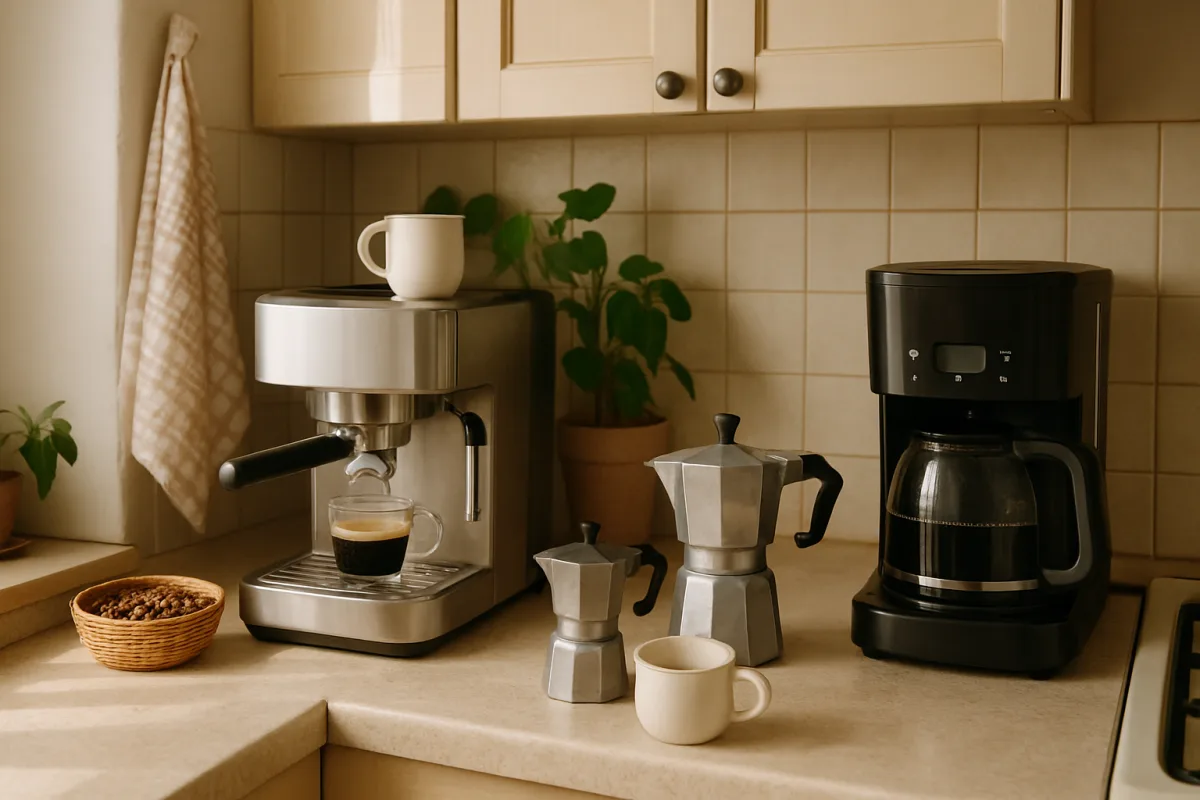 Caffè espresso: differenze tra metodi di estrazione