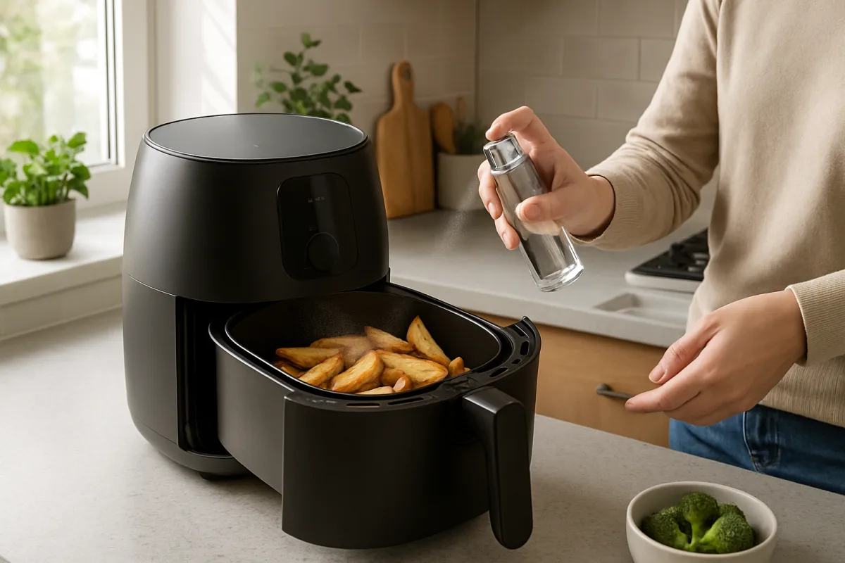 Friggitrice ad aria: come evitare il fumo durante la cottura