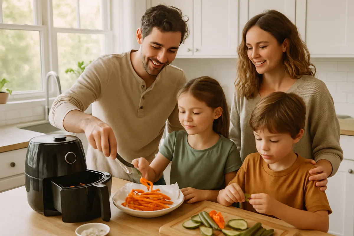 Friggitrice ad aria: ricette per bambini