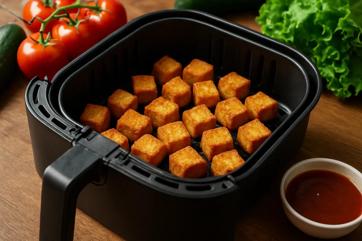 Tofu naturale in friggitrice ad aria: come prepararlo